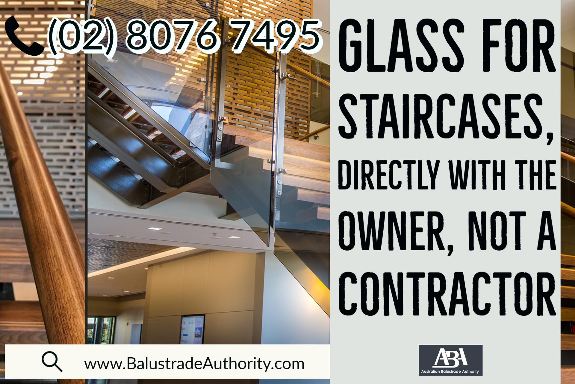 glass staircase balustrade jindabyne				