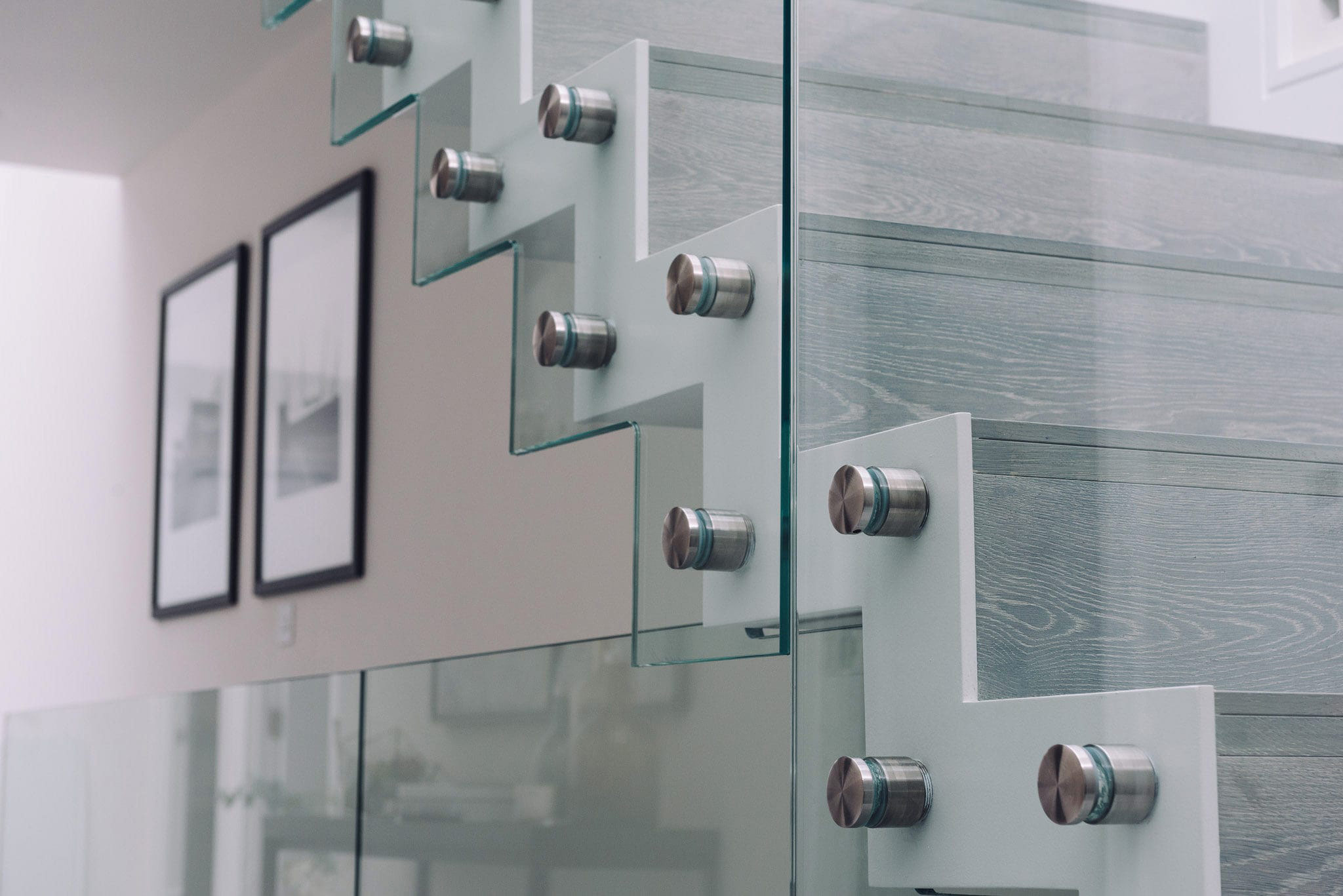 glass staircase cost Sydney New South Wales				