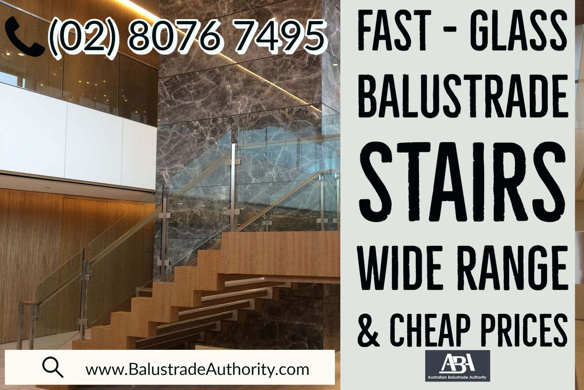 glass staircase balustrade handrail
